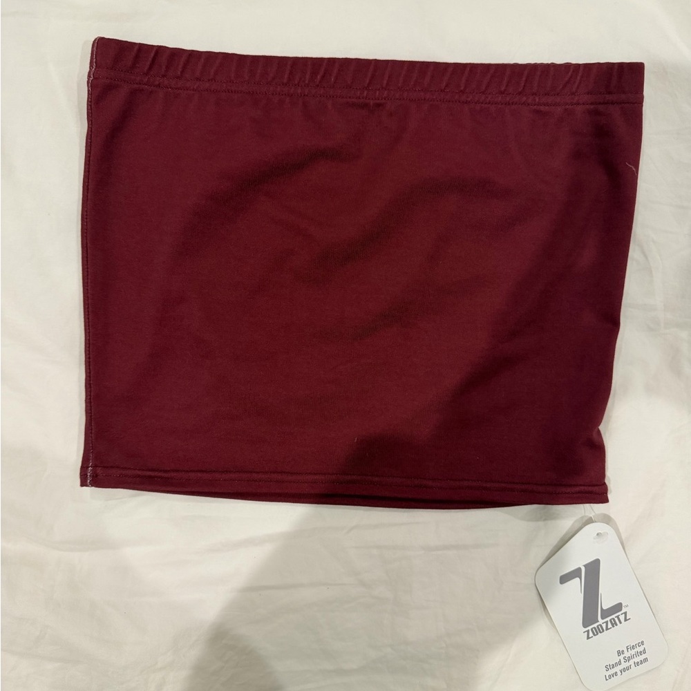 Burgundy Tube Top